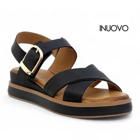 Inuovo 113117 Black női szandál