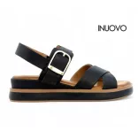 Inuovo 113117 Black női szandál