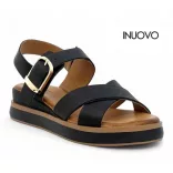 Inuovo 113117 Black női szandál
