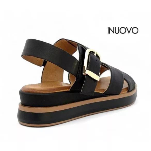 Inuovo 113117 Black női szandál