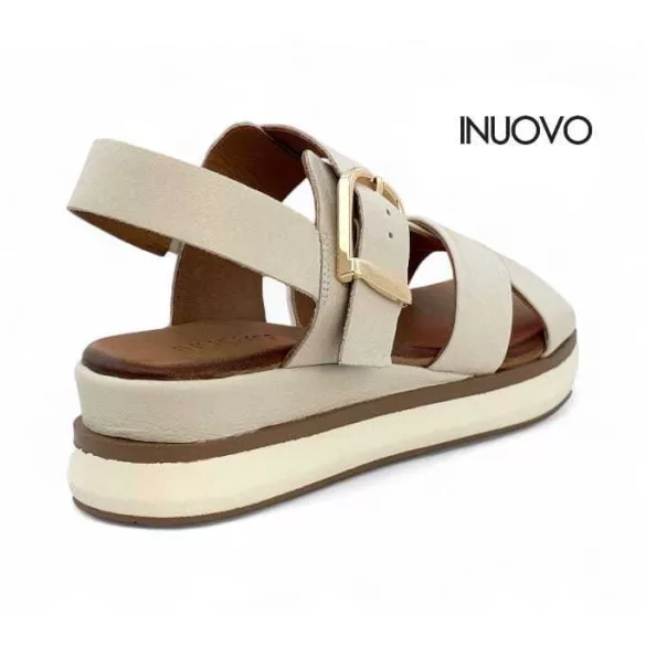 Inuovo 113117 Crema női szandál