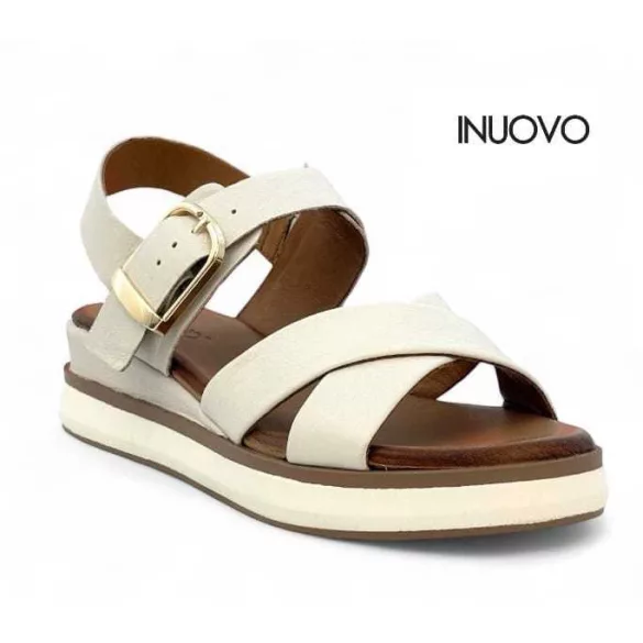Inuovo 113117 Crema női szandál