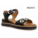 Inuovo 113125 Black női szandál