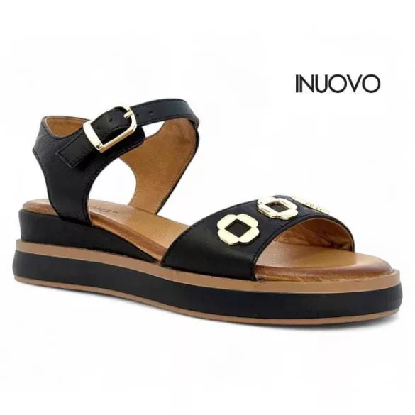 Inuovo 113125 Black női szandál