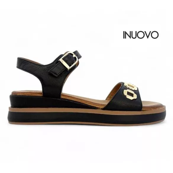 Inuovo 113125 Black női szandál