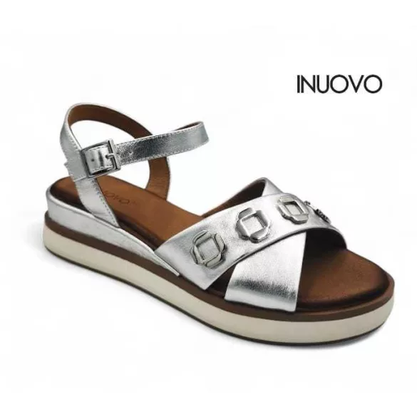 Inuovo 113126 Silver női szandál