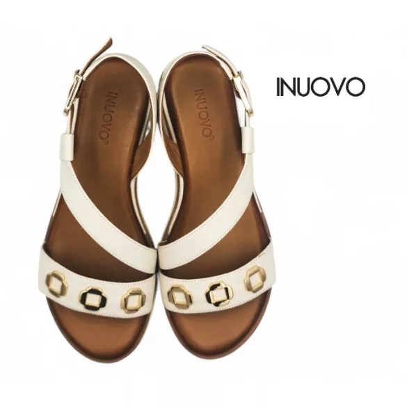 Inuovo 113127 Crema női szandál