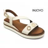 Inuovo 113127 Crema női szandál