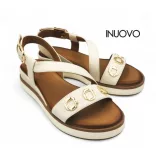 Inuovo 113127 Crema női szandál