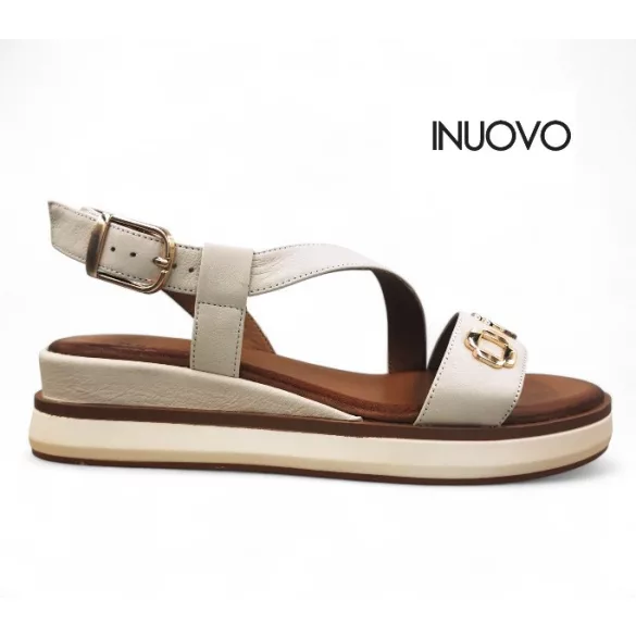 Inuovo 113127 Crema női szandál