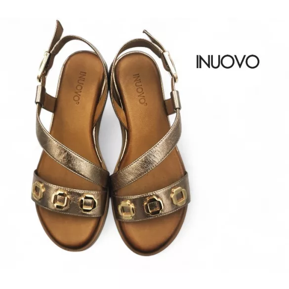 Inuovo 113127 Metal-ash női szandál