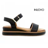 Inuovo 113128 Black női szandál