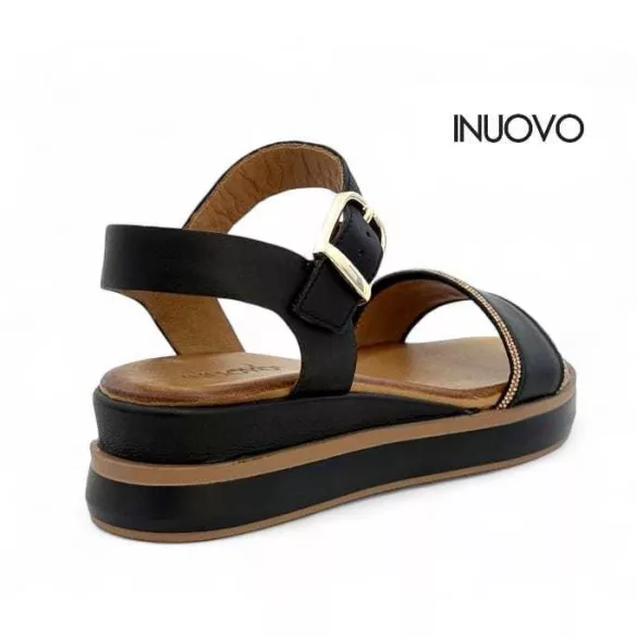 Inuovo 113128 Black női szandál