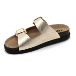 Leon Comfort 1220 Arany női papucs