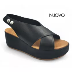 Inuovo 123031 Black női szandál