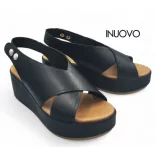 Inuovo 123031 Black női szandál