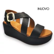 Inuovo 123107 Black női szandál