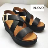 Inuovo 123107 Black női szandál