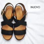 Inuovo 123107 Black női szandál