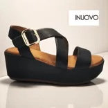 Inuovo 123107 Black női szandál
