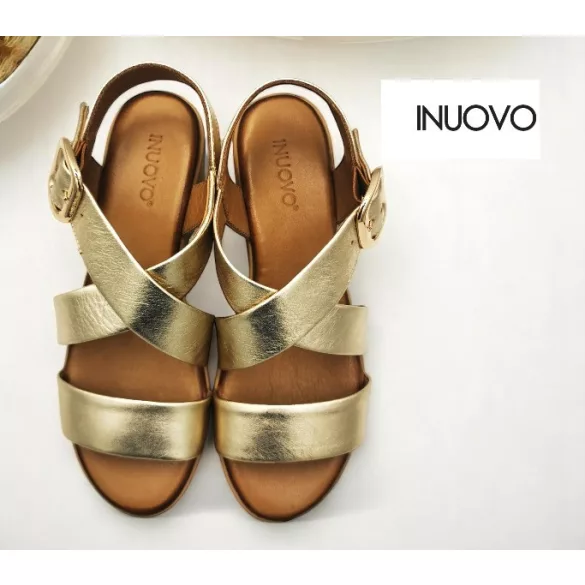 Inuovo 123107 Gold női szandál
