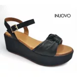 Inuovo 123108 Black női szandál