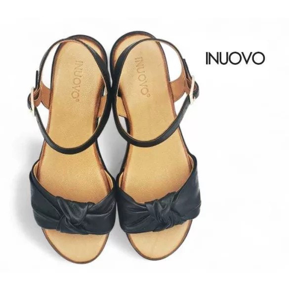 Inuovo 123108 Black női szandál