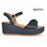 Inuovo 123108 Black női szandál