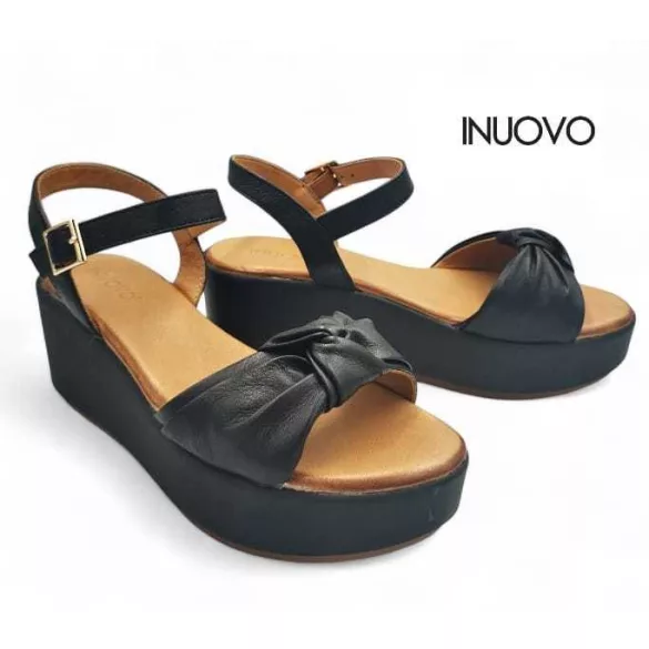 Inuovo 123108 Black női szandál