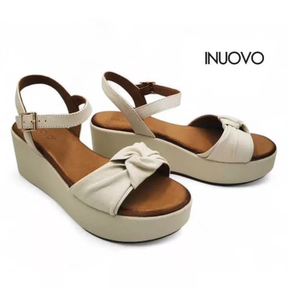 Inuovo 123108 Crema női szandál