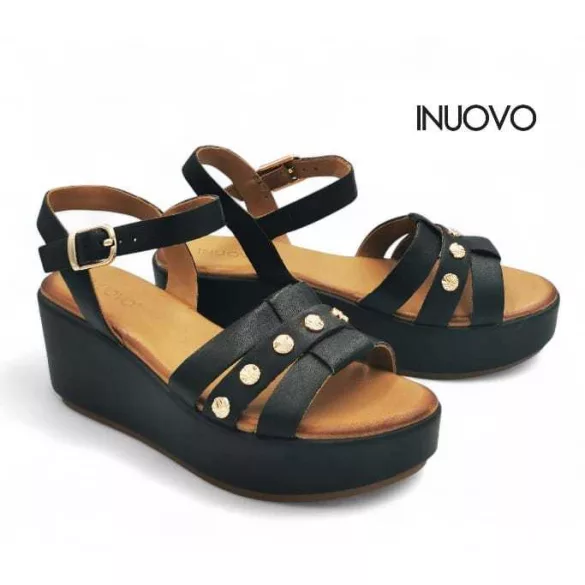 Inuovo 123124 Black női szandál