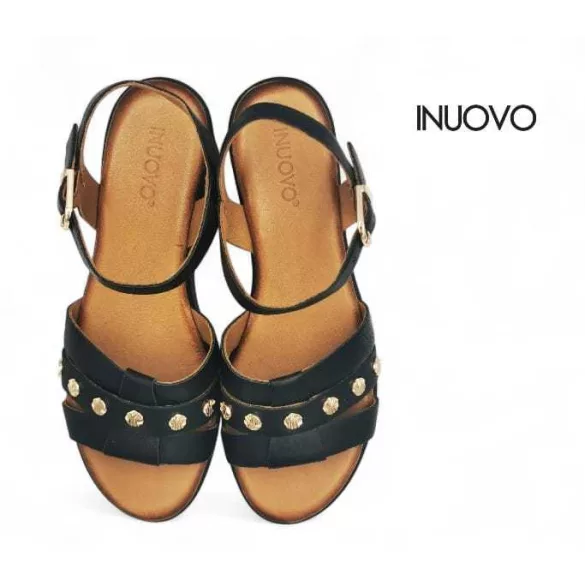 Inuovo 123124 Black női szandál