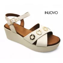 Inuovo 123127 Crema női szandál