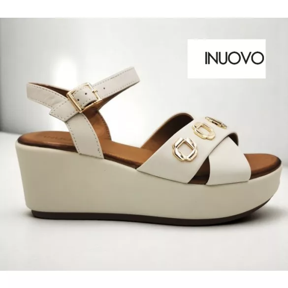 Inuovo 123127 Crema női szandál