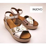 Inuovo 123127 Metal-rose női szandál
