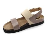 Leon Comfort 1253 Szürke női szandál
