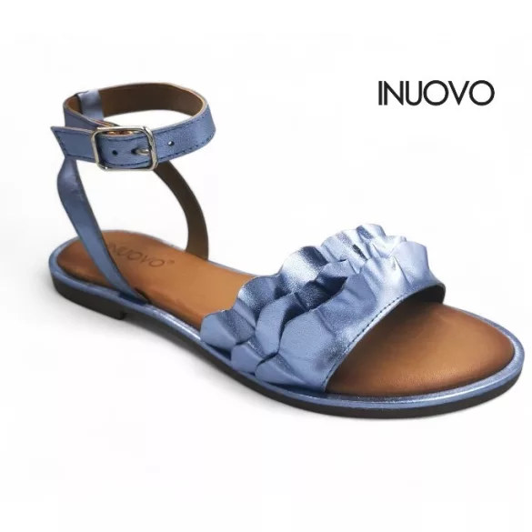 Inuovo 130015 Metal-blue női szandál