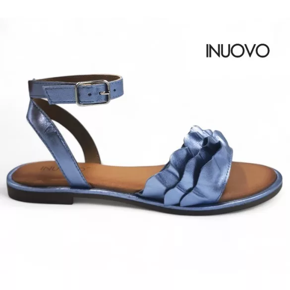 Inuovo 130015 Metal-blue női szandál