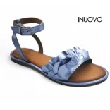 Inuovo 130015 Metal-blue női szandál