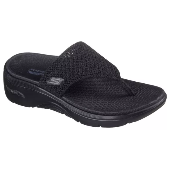 Skechers 140861-BBK női papucs