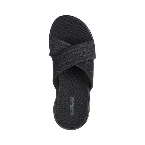 Skechers 141420-BKGY női papucs