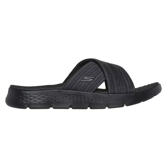 Skechers 141420-BKGY női papucs