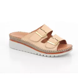 SherlockSoon 1480979 beige női papucs