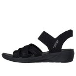 Skechers 163524-BBK női szandál