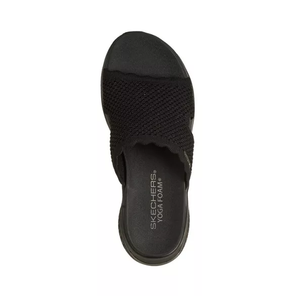 Skechers 164055-BBK női papucs