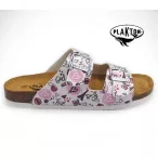 Plakton 180010-Blanco női papucs