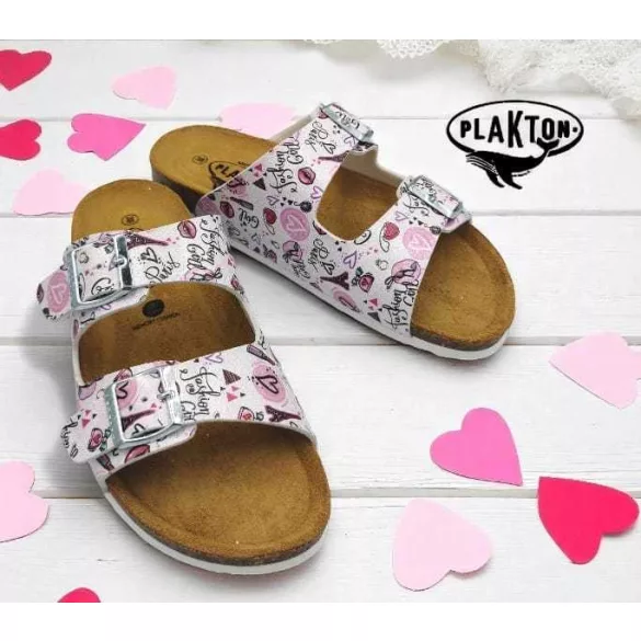 Plakton 180010-Blanco női papucs