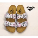 Plakton 180010-Blanco női papucs