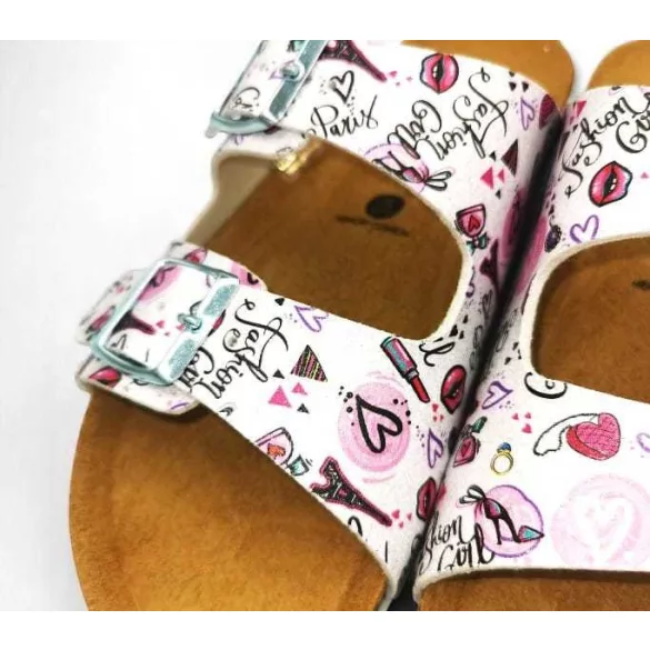 Plakton 180010-Blanco női papucs