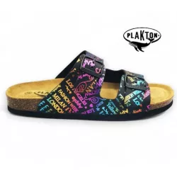 Plakton 180010-Negro-6514 női papucs
